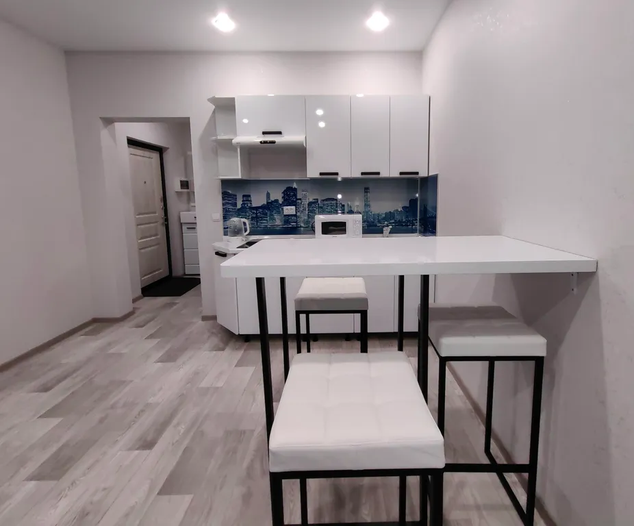 Современная студия с видом на Горный воздух