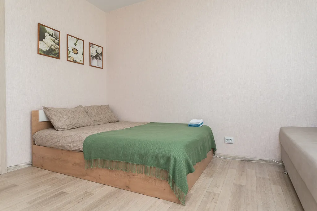 Квартира Квартира Уютная студия в новом доме с видом на лес — Новосибирск