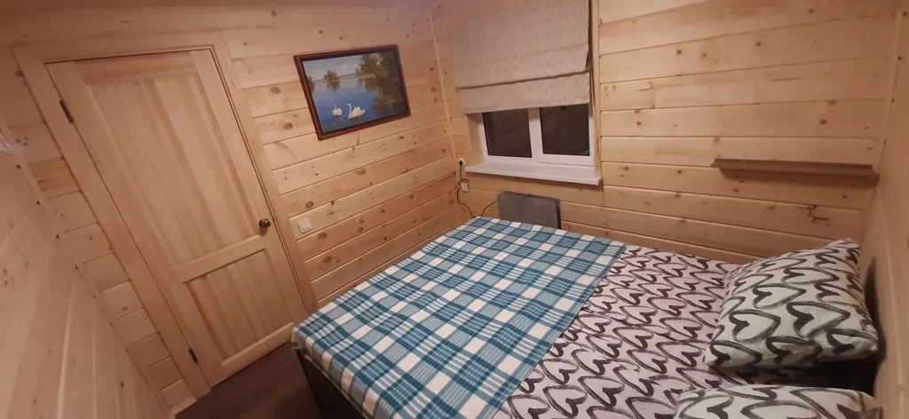 Коттедж с баней на дровах