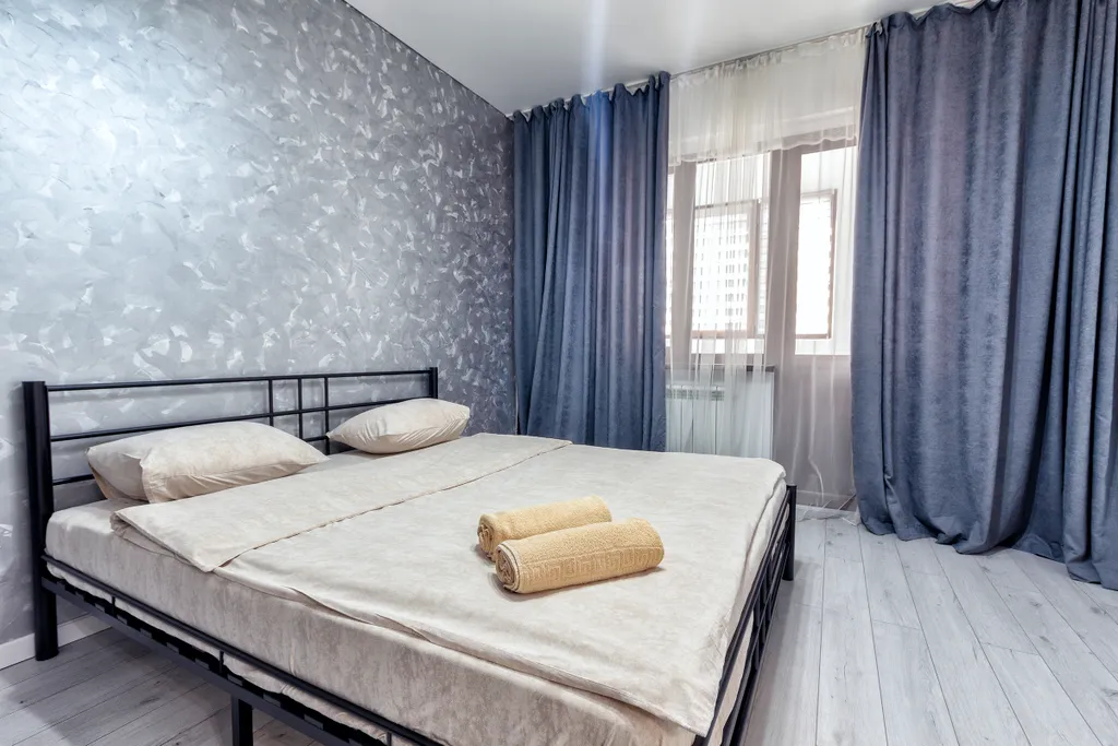 Квартира Апартаменты с панорамным видом на город и горы — Алматы