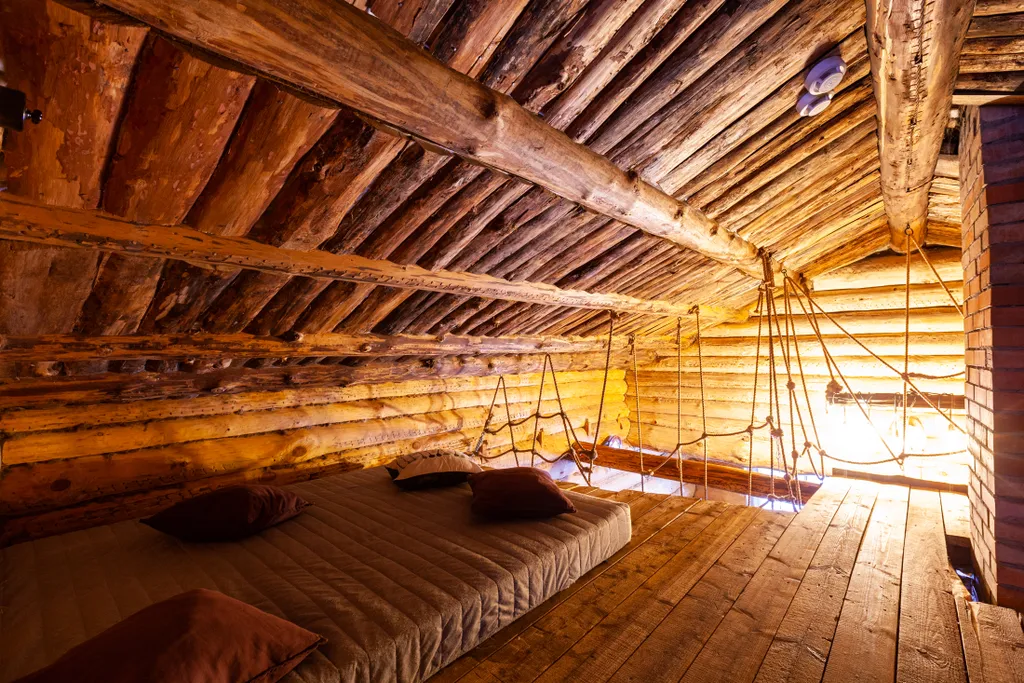 Деревянный домик