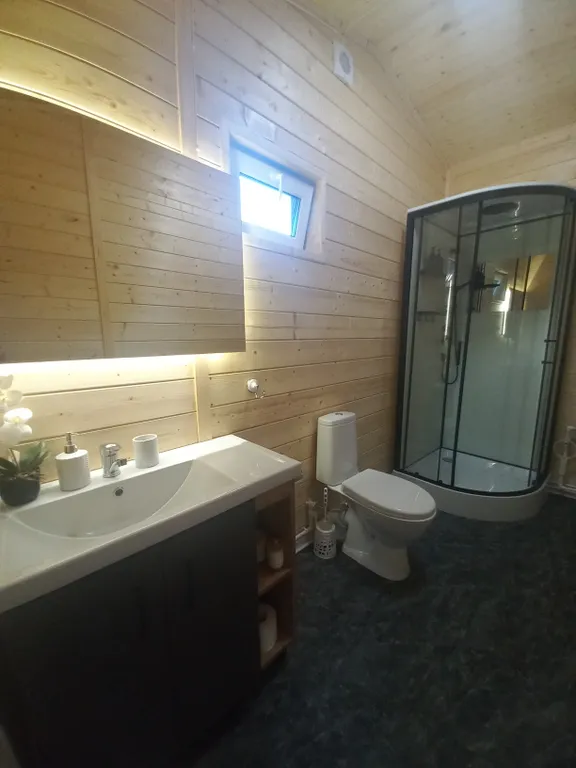 Домик-шале в лесу