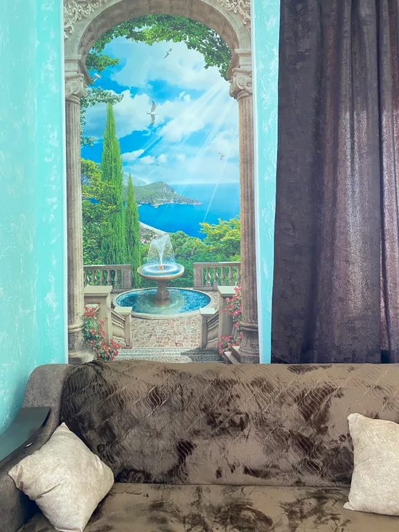 Квартира Апартаменты улучшенный номер Люкс с балконом с видом на море — Анапа