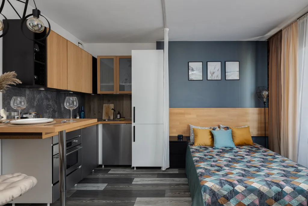 Квартира Квартира Апартамент Loft Sky View с видом на Останкинскую башню — Москва