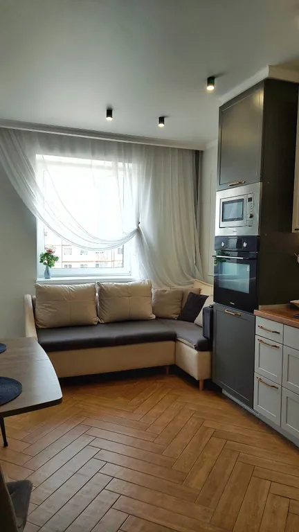 Просторная дизайнерская квартира у моря