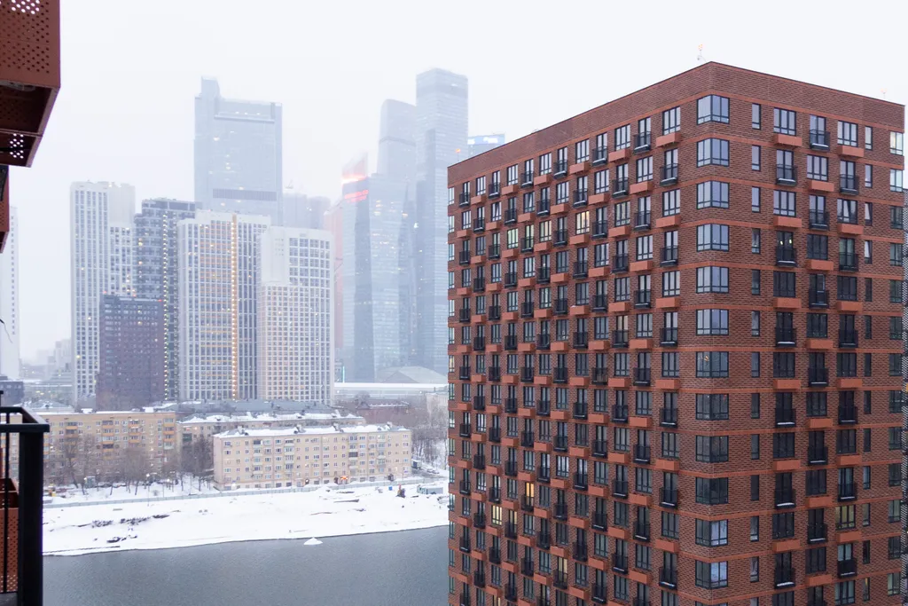 Квартира Просторные апартаменты видом на Москва-реку и Москва Сити — Москва