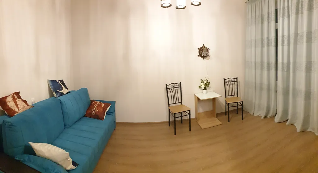 Квартира Уютные апартаменты в морском стиле с боковым видом на море — Анапа