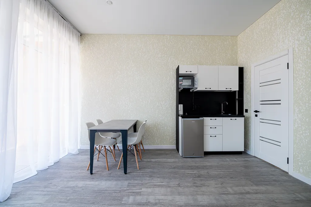 Квартира Квартира Семейный люкс4 с террасой,двором,мангальной зоной и парковкой — Дюрсо