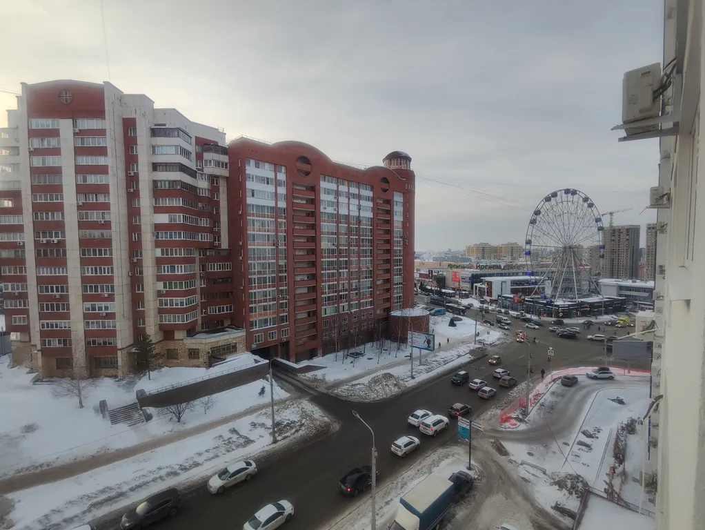 Стиль сердце Уфы, Вид на Колесо обозрения