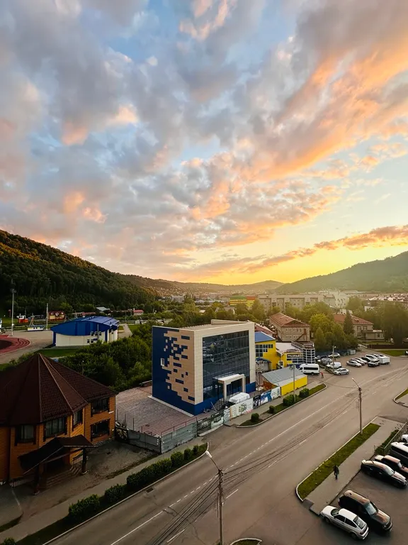 Квартира в центре с видом на горы и горнолыжную трассу