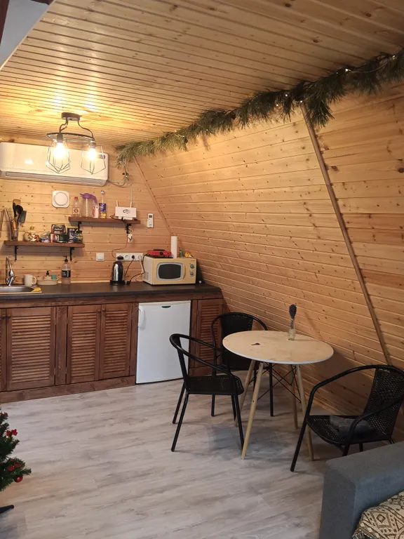 Коттедж Уютный домик А-фрейм в гостях на хуторе Фридланда — Калининград