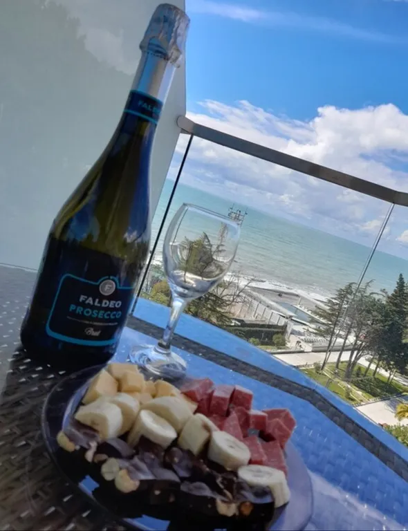 Квартира Квартира Чудесный номер с видом на море — Кучук-Дере