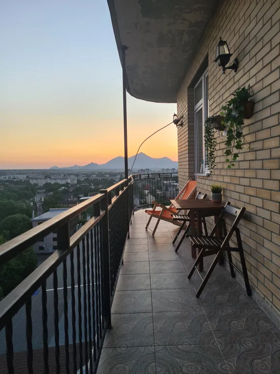 Апартаменты Вершина с видом на горы рядом с Курортным парком