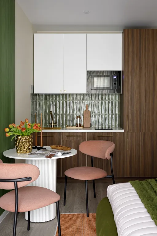 Уютная студия с балконом в Сочи