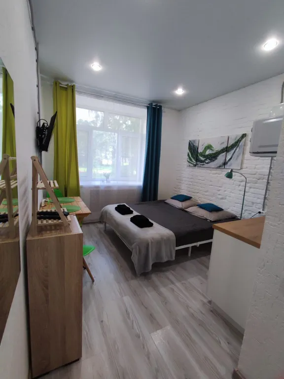 Квартира-студия в 10 минутах езды от центра