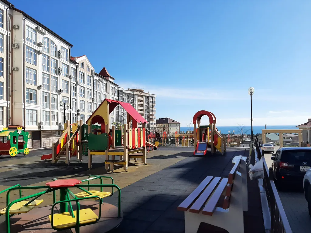 Квартира Квартира Уютная студия Лазурная Мечта — Геленджик