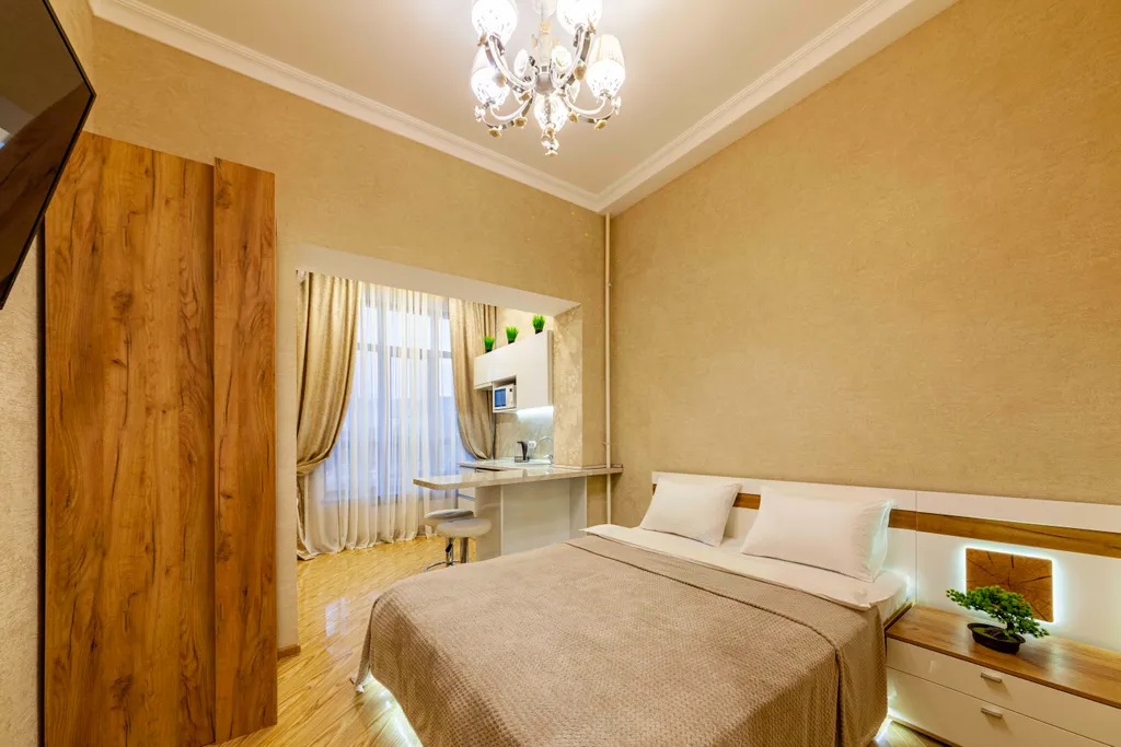 Уютная студия в элитном доме возле парка