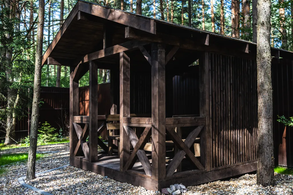 Коттедж Коттедж А-Фрейм грей — Павловский Посад