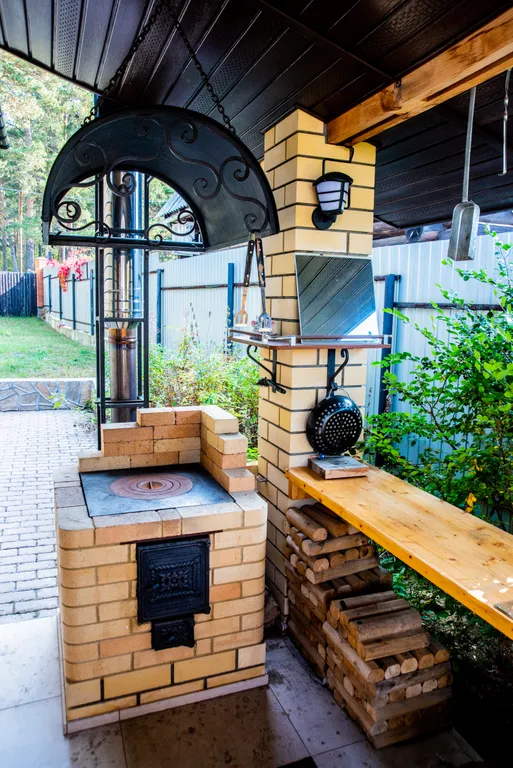 Дом у соснового леса со всеми удобствами