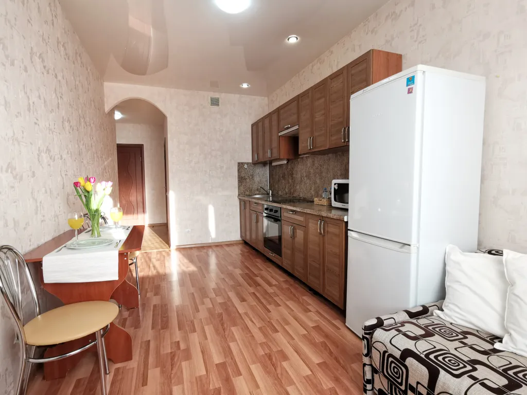 Уютная однокомнатная квартира с видом Волгу