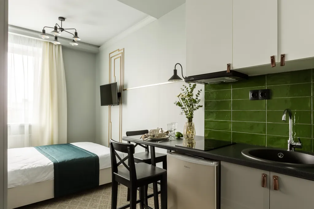 Апартаменты Кварт-Отель студия Малахит