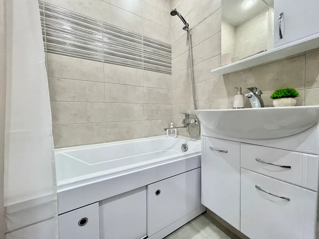 Квартира 1-комнатная квартира в новом доме с видом на Волгу — Самара