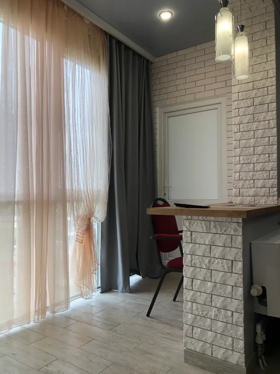 Двухкомнатная квартира с панорамными окнами