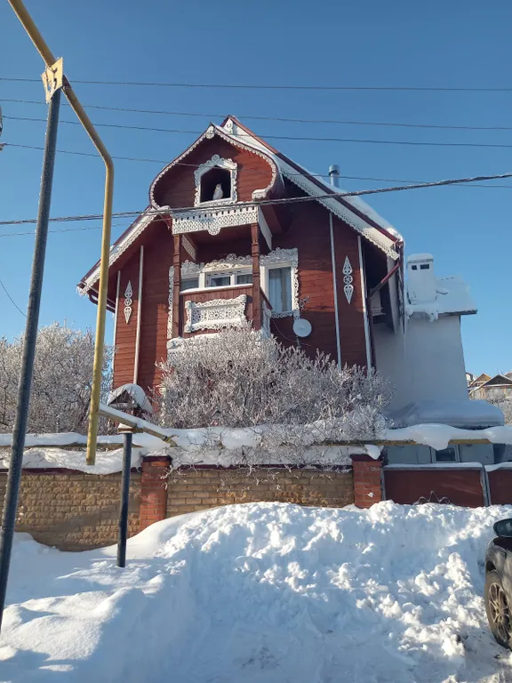 Уютный дом около Свияжских холмов