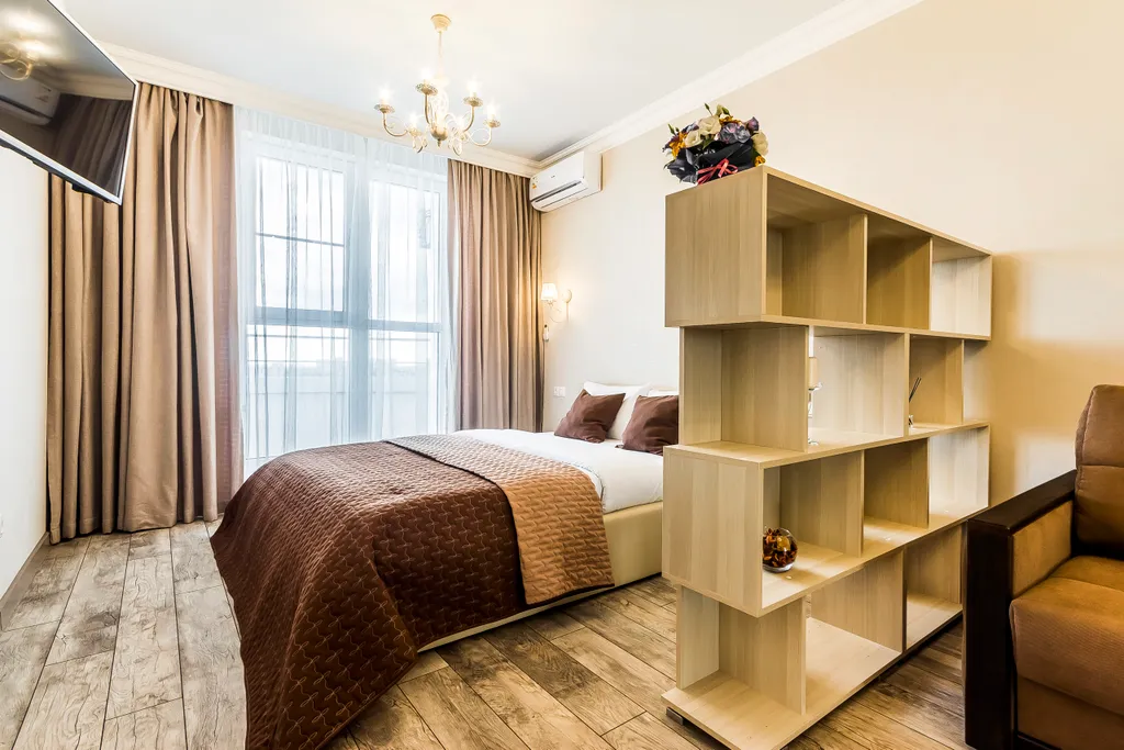 Квартира Квартира Стильный апартамент с балкончиком в центре Краснодара — Краснодар