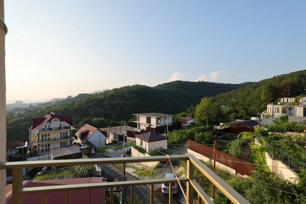 Квартира Квартира Четырехместный номер с доп. местом с балконом и видом на горы — Лазаревское