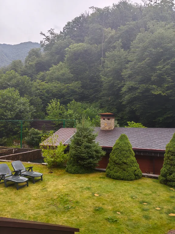 Коттедж Дом с баней и бассейном и видом на горы — Красная Поляна