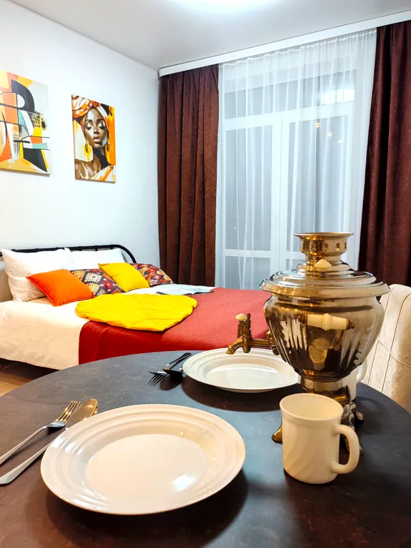 Зеленый уголок в городе, 15 мин до центра, квартира с самоваром — аренда посуточно в Тула