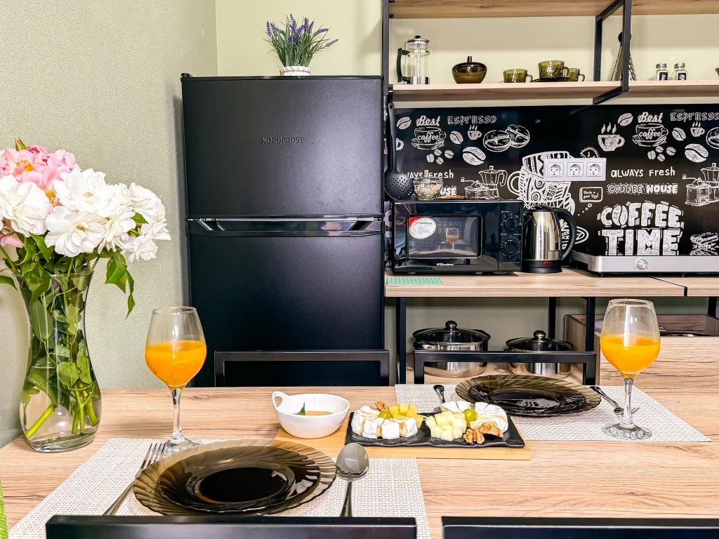 Уютная квартира-студия с балконом