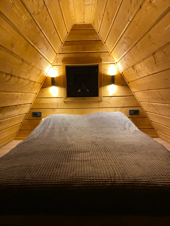 Уютный дом A-frame