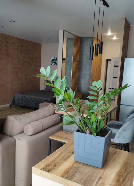 Уютная квартира-студия с видом на город