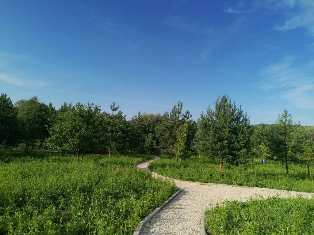 Современный уютный домик с камином на берегу реки Оки