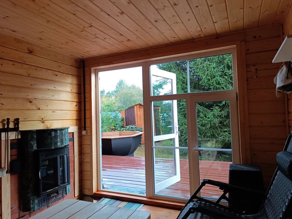 Коттедж Уютный дом с верандой и баней — Марьино