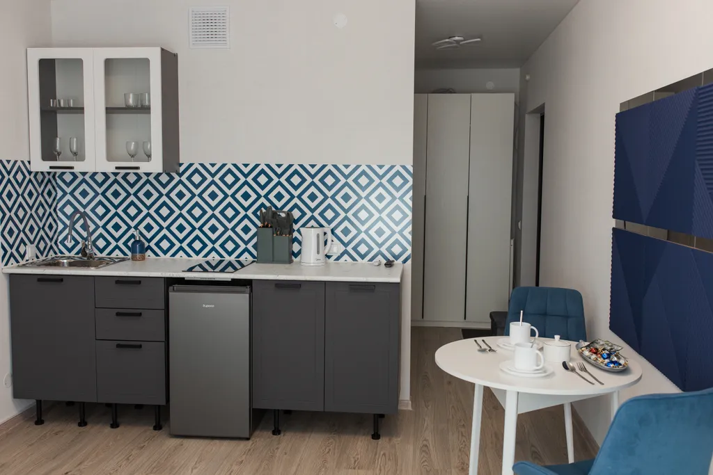 Совремeнная cтильная квартира-студия в новом ЖК