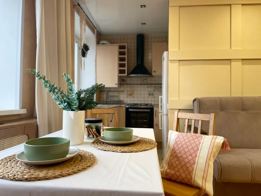 Теплая квартира с видом на центральную площадь