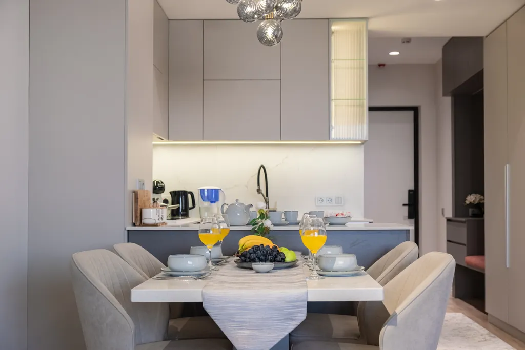 Стильные апартаменты с шикарным видом на город