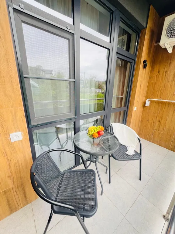 Уютная студия с балконом