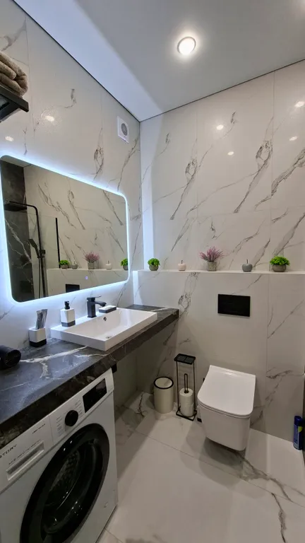 Квартира с дизайнерским ремонтом в ЖК Красный металлист