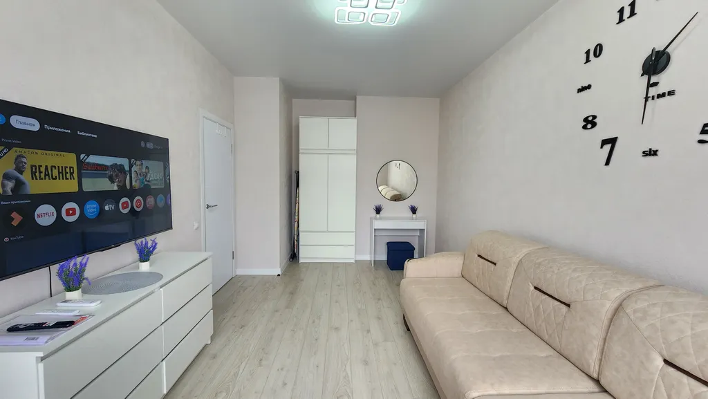 Уютная однушка с видом на бассейн