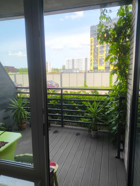 Квартира с террасой в Новоселье