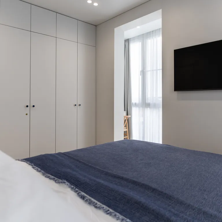 Квартира на видовом этаже с просторным балконом