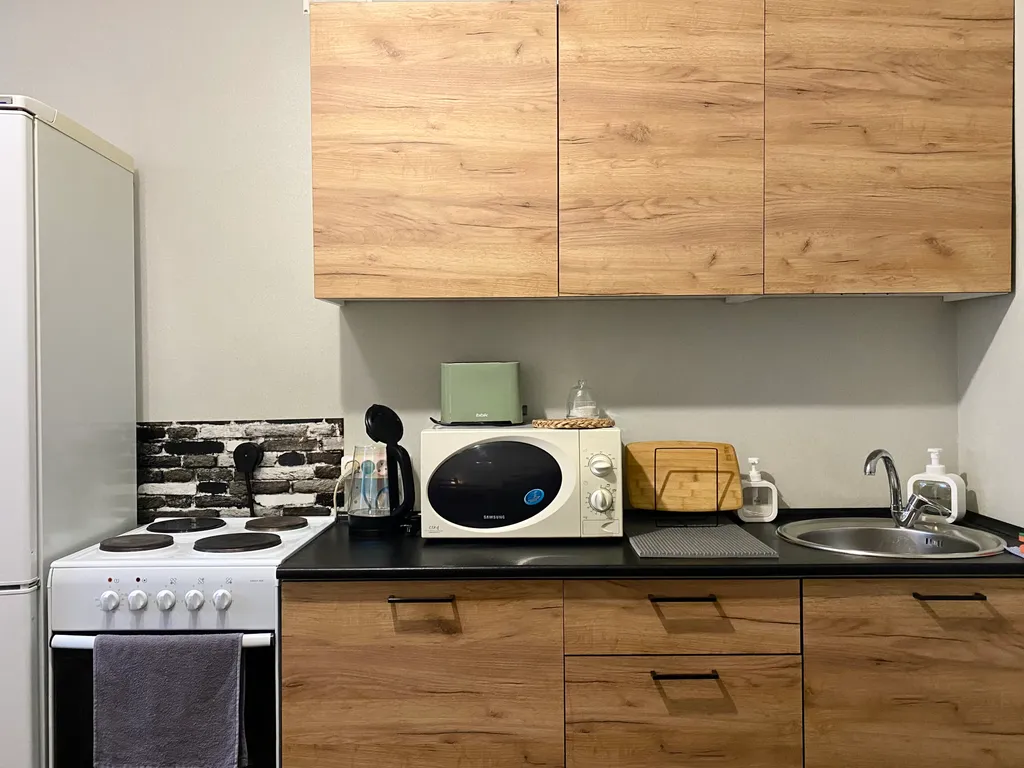 Просторная однокомнатная квартира у леса