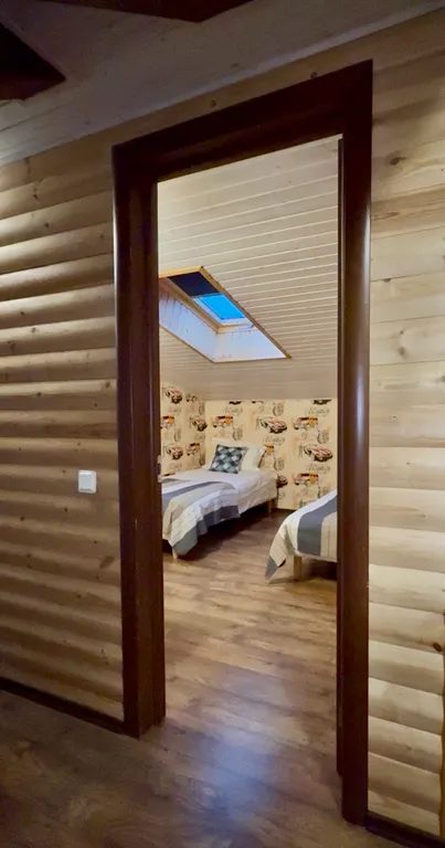 Двухуровневая мансарда с видом на Замок