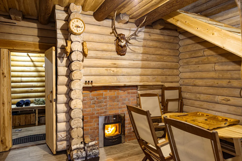 Уютный дом с баней в пригороде