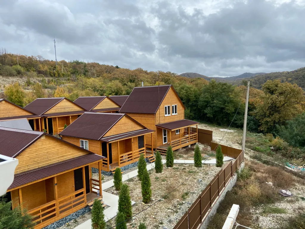 Номер в эко-домике улучшенный