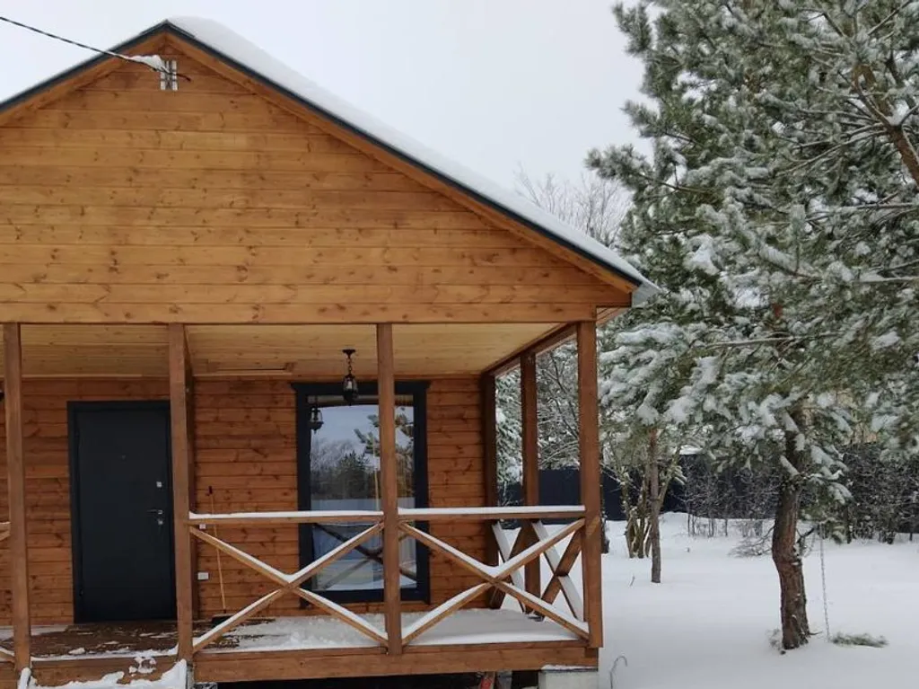 Большой дом с душой у соснового леса